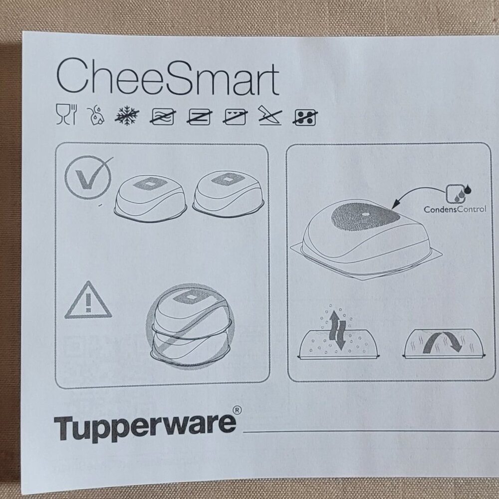 Tupperware CheeSmart - Square Small - Picture 4 of 6
